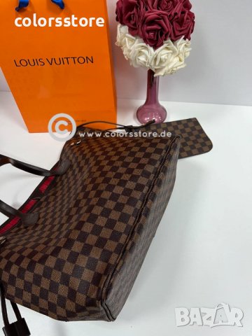 Чанта Louis Vuitton Neverfull  код DS80, снимка 4 - Чанти - 38139635