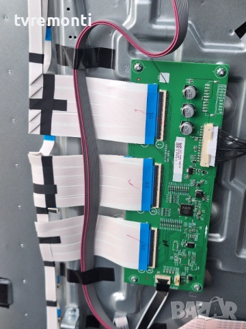DRIVER 40-75C755-DCB2LG 11602-501035  , за 55-инчов телевизор TCL Модел 55QM8B , с дисплей LVU550NDJ