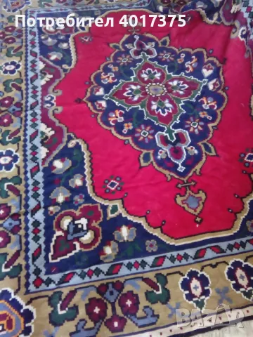 Уникален старинен чипровски килим - ,,Царската корона", снимка 7 - Антикварни и старинни предмети - 48594843