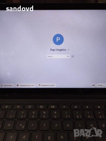 LENOVO duet chromebook model CT-X636F цена 120лв, снимка 3 - Лаптопи за работа - 43197781