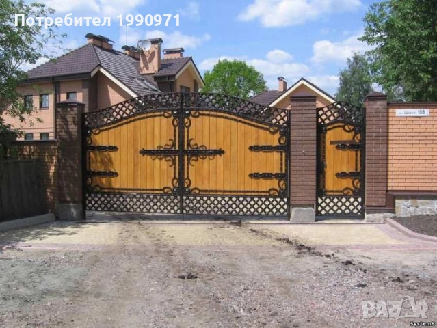 Порти, портали, врати, огради, парапети, ковано желязо, дърво., снимка 17 - Други - 52489359
