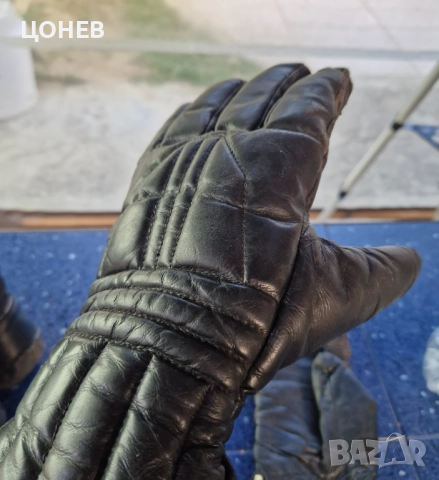 Мото екипировка естествена кожа  яке, панталон, ръкавици и боти, снимка 6 - Спортна екипировка - 51863810