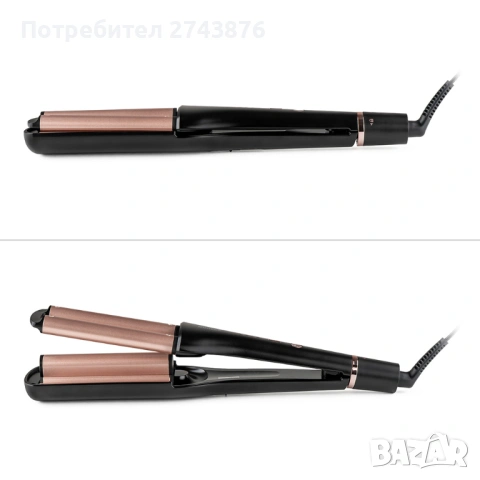 Преса за Къдрене на коса 4in1 Muhler MHS-999, снимка 4 - Преси за коса - 33568396