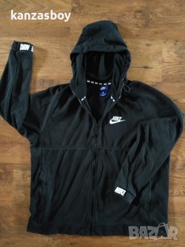 Nike AV15 Fleece AOP Hoodie - страхотно мъжко горнище ХЛ, снимка 5 - Спортни дрехи, екипи - 39580625