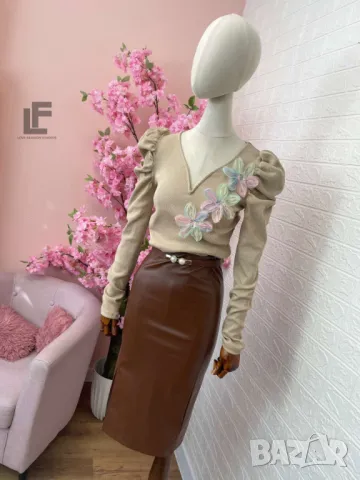 Кожена Пола  , снимка 3 - Поли - 50438116