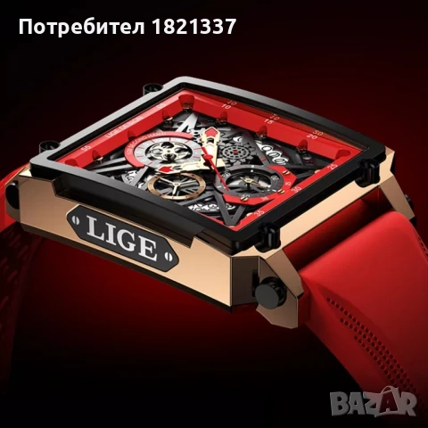 Луксозен мъжки часовник , снимка 7 - Мъжки - 50576869