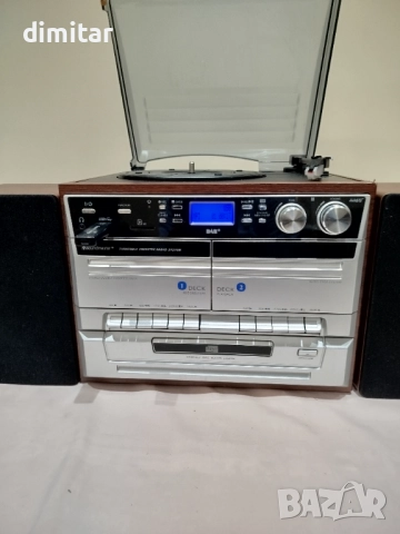 Микро система SOUNDMASTER MCD 555O DBR -FM/CD+MP3 /DAB+Bluetooth, снимка 3 - Аудиосистеми - 52719083