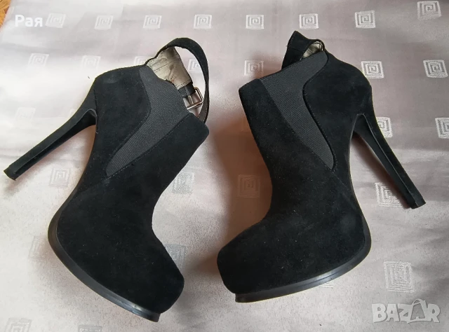 Дамски кожени обувки на висок ток Nine West, снимка 3 - Дамски ежедневни обувки - 50705588