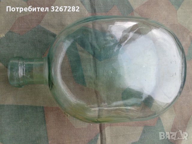 Манерка, Съветска, Стъклена,Втора Световна Война, снимка 6 - Антикварни и старинни предмети - 37613948