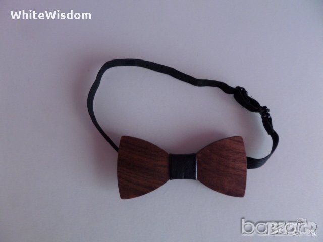  Дървена папийонка , снимка 5 - Други - 38155630