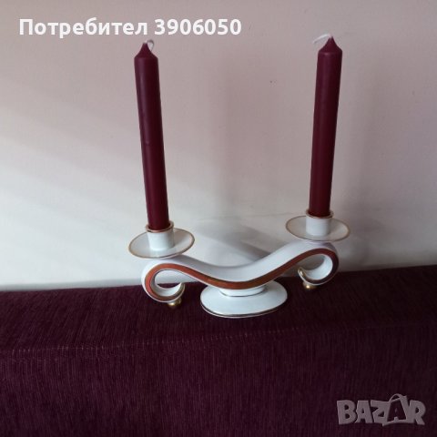 Антикварен свещник 