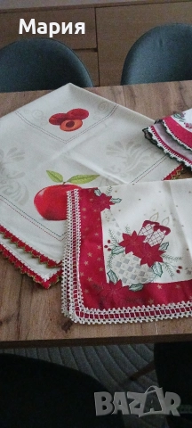 Новогодишни покривки за маса, снимка 12 - Покривки за маси - 52668385