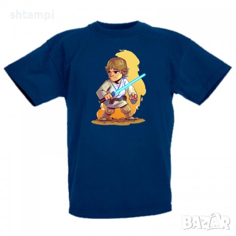 Детска тениска Star Wars Luke Star Wars,Игра,Изненада,Подарък,, снимка 7 - Детски Блузи и туники - 36667276