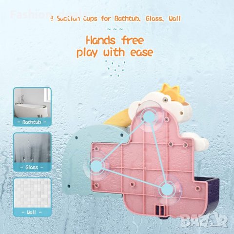 Нова играчка за вана баня малко дете къпане на бебе Слон Водопад Игра, снимка 2 - Образователни игри - 36780562