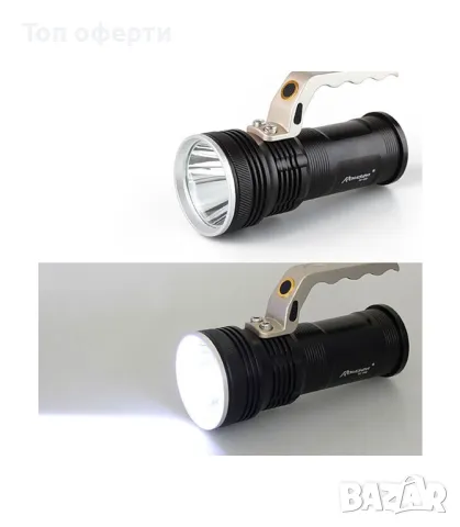 Мощен Cree LED фенер Max 800 лумена, снимка 3 - Лед осветление - 48825122