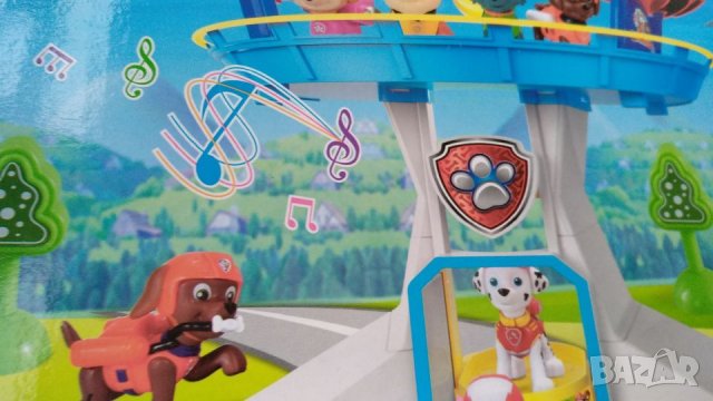 База Пес Патрул / Paw Patrol 2кученца+2машинис кученца+синя плюшена раничка на Чейс,подарък и Райдър