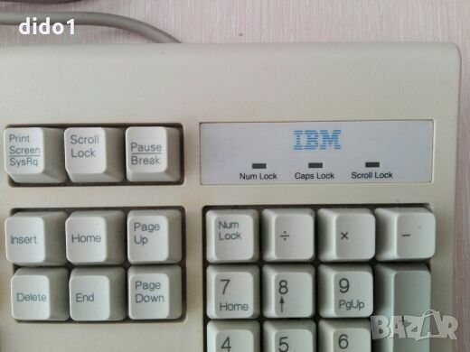 Клавиатура Ретро IBM PS/2, снимка 3 - Клавиатури и мишки - 26749479