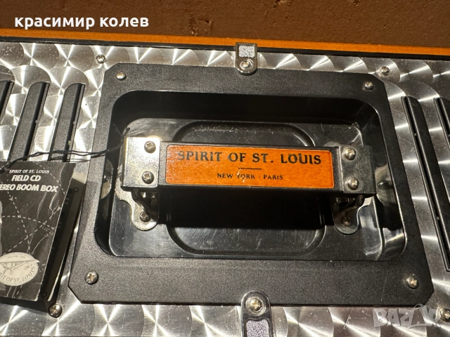 радиоприемник "Ryan NX-211 Retro Spirit of St Louis AM/FM/CD/Cassette Stereo Radio", снимка 11 - Радиокасетофони, транзистори - 52684803