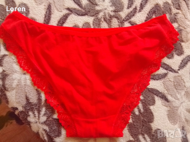 Червени бикини за фетиш, снимка 5 - Бельо - 52648729