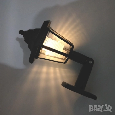 LED соларна стенна лампа, снимка 3 - Соларни лампи - 51960952