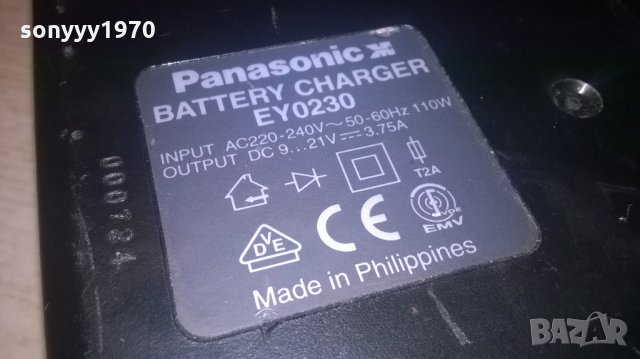 PANASONIC EY0230 9-21V-BATTERY CHARGER, снимка 10 - Винтоверти - 27443356