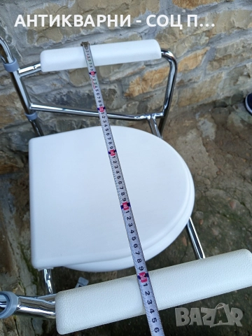 Стар Инвалиден Тоалетен Стол. , снимка 12 - Антикварни и старинни предмети - 52795228