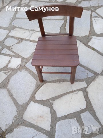 Детски дървени столчета изработен от бук., снимка 5 - Столове - 33350145