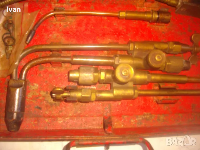 НЕМСКИ ГОЛЯМ КОМПЛЕКТ ЗА ОКСИЖЕН ГАЗОКИСЛОРОДНО ЗАВАРЯВАНЕ РЯЗАНЕ РЕЗАЦИ ГОРЕЛКИ РЕЗАЧИ В КУФАР, снимка 9 - Други инструменти - 49068917