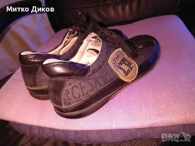 Cesare P. made in Italy маркови кецове №43 стелка 275мм вътре естествена кожа, снимка 7 - Кецове - 49680999