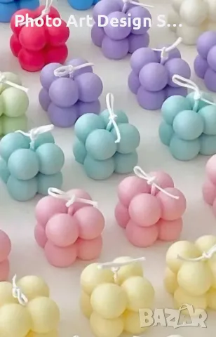 ~•°Bubble свещ с аромат за всеки повод °•~