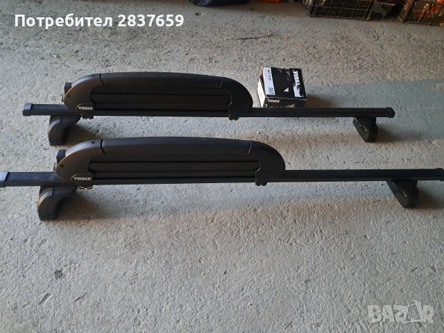 Релси за багажник / ски -THULE, снимка 5 - Аксесоари и консумативи - 53092312