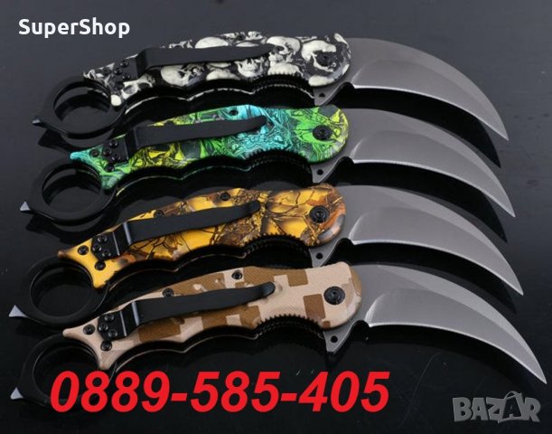 Уникален италянски сгъваем нож FOX KNIFE FA33 – KARAMBIT карамбит