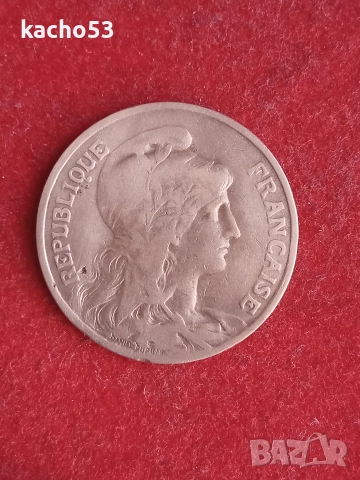 10 сантима 1911 г. Франция.