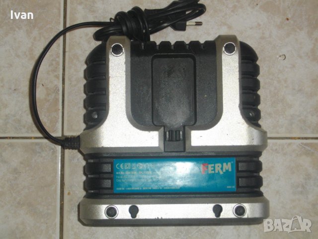 Ferm Универсално Зарядно 19 Волта Литий-Йон-Никел-Кадмий-Селен Батерии Отлично Ферм, снимка 10 - Винтоверти - 33383218