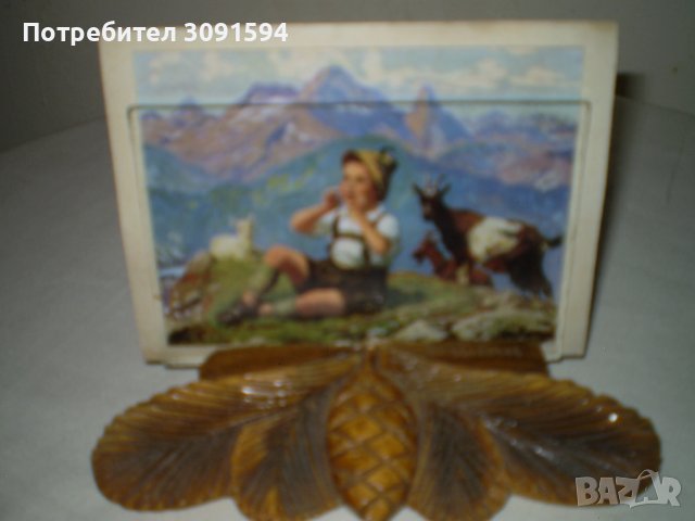  Настолна Рамка за снимка дърворизба стъкло, снимка 3 - Декорация за дома - 43485018