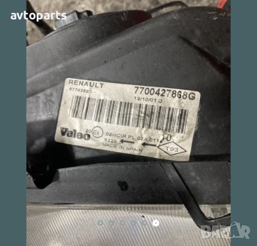 Renault megane 2000година десен Фар, снимка 5 - Части - 40364613