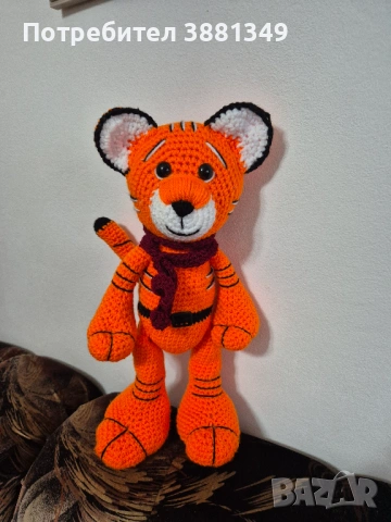 Ръчно изработена играчка - Тигър