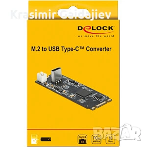 Конвертор M.2 Key B+M > USB 3.1-C, снимка 3 - Кабели и адаптери - 53095318