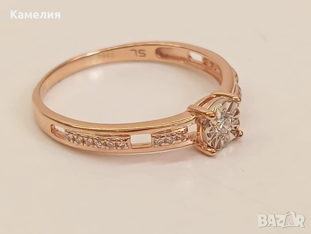 Руско злато , снимка 3 - Пръстени - 53561214