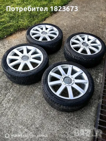 Джанти за Ауди 18 5x112 57.1 ет43 с летни гуми 245 40 18 , снимка 12 - Гуми и джанти - 50355745