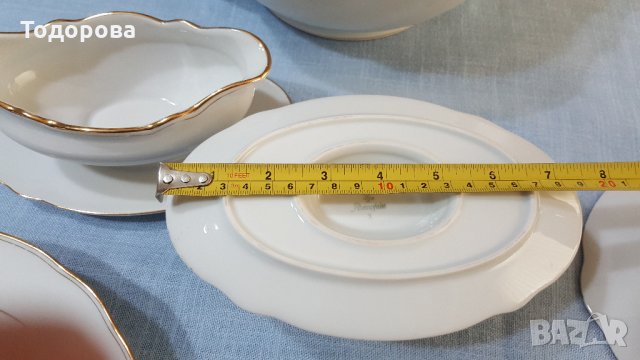Старинен порцеланов сет за хранене - Бавария , снимка 12 - Антикварни и старинни предмети - 33048893