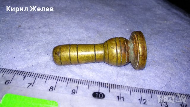 СТАРИНЕН БРОНЗОВ ХАЙДУШКИ ЛИЧЕН ПЕЧАТ с МОНОГРАМ ИНИЦИАЛИ УНИКАЛЕН 19 Век за КОЛЕКЦИЯ 34277 , снимка 16 - Колекции - 39065539