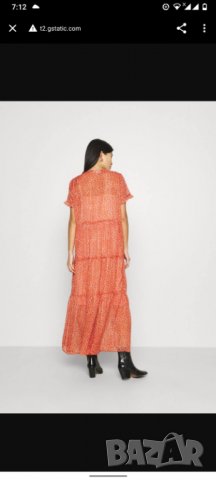 Дълга рокля от шифон S Нова Saint Tropez , снимка 3 - Рокли - 37186843