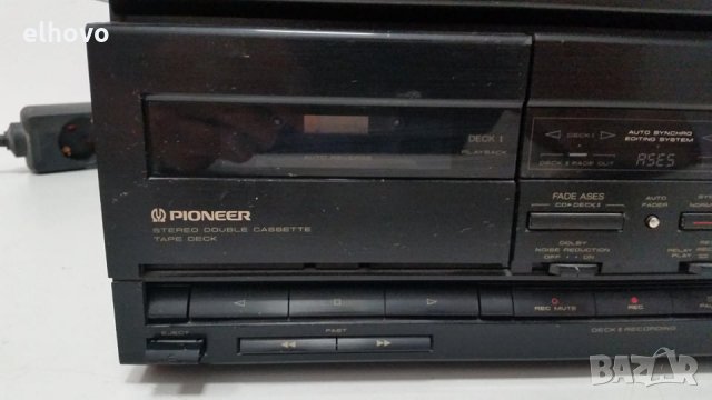 Двоен стерео касетъчен усилвател Pioneer DC-Z83, снимка 11 - Декове - 28853527
