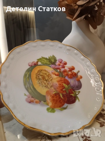 Порцеланова чиния, снимка 4 - Декорация за дома - 53048241