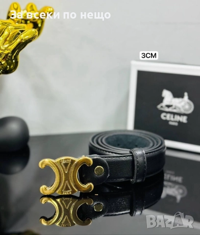 Celine Унисекс Колан Естествена Кожа🔝Мъжки Колан Селин🔝Дамски Колан Селин - 7 Цвята Код E1099, снимка 2 - Колани - 52487477