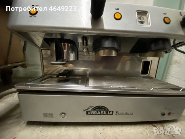 профисионална кафе машина brasilia portofino, снимка 3 - Кафемашини - 52392567