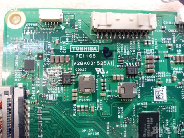 Main Board PE1168 V28A001525A1 Toshiba 47L6453D, снимка 2 - Части и Платки - 27387675