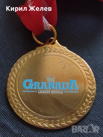 Медал 🏅 GRANADA ART SPORT ACADEMY за КОЛЕКЦИЯ ДЕКОРАЦИЯ 25961, снимка 5 - Антикварни и старинни предмети - 43670438