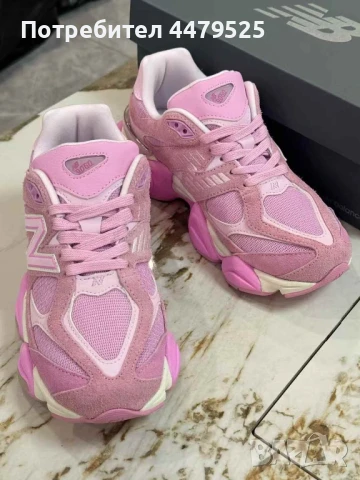 Нови дамски маратонки New Balance 9060 pink, снимка 4 - Маратонки - 51004461